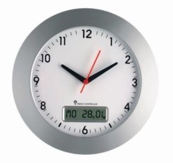 Radio controlled wall clock | Type : Radio controlled wall clock